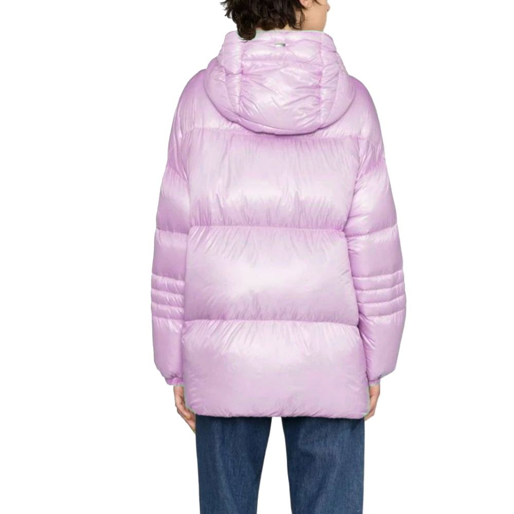 Herno Mehrfarbige Jacke aus Polyamid in voller Länge