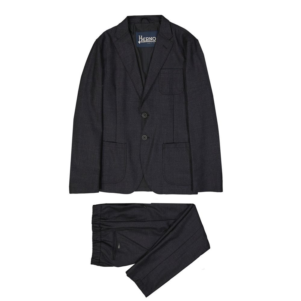 Herno Graue Wollhose im Casual-Look