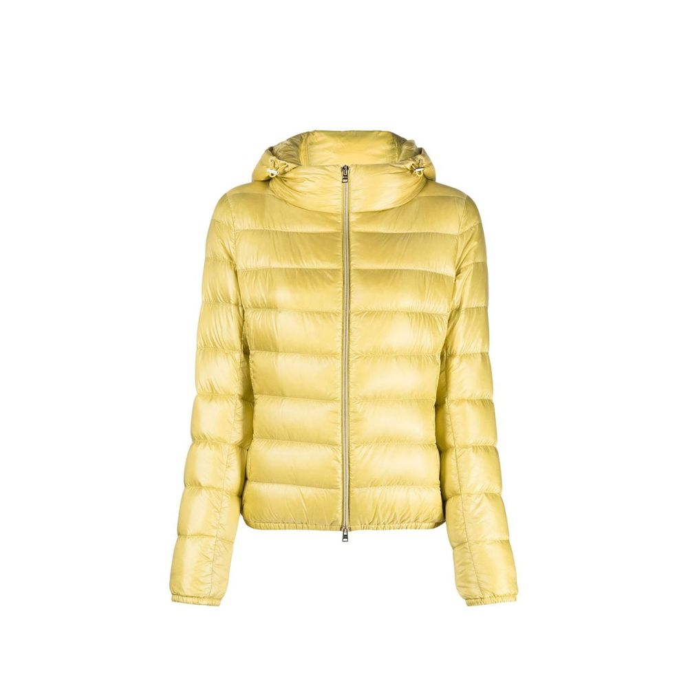 Herno Zweifarbige Polyamid-Jacke in voller Länge