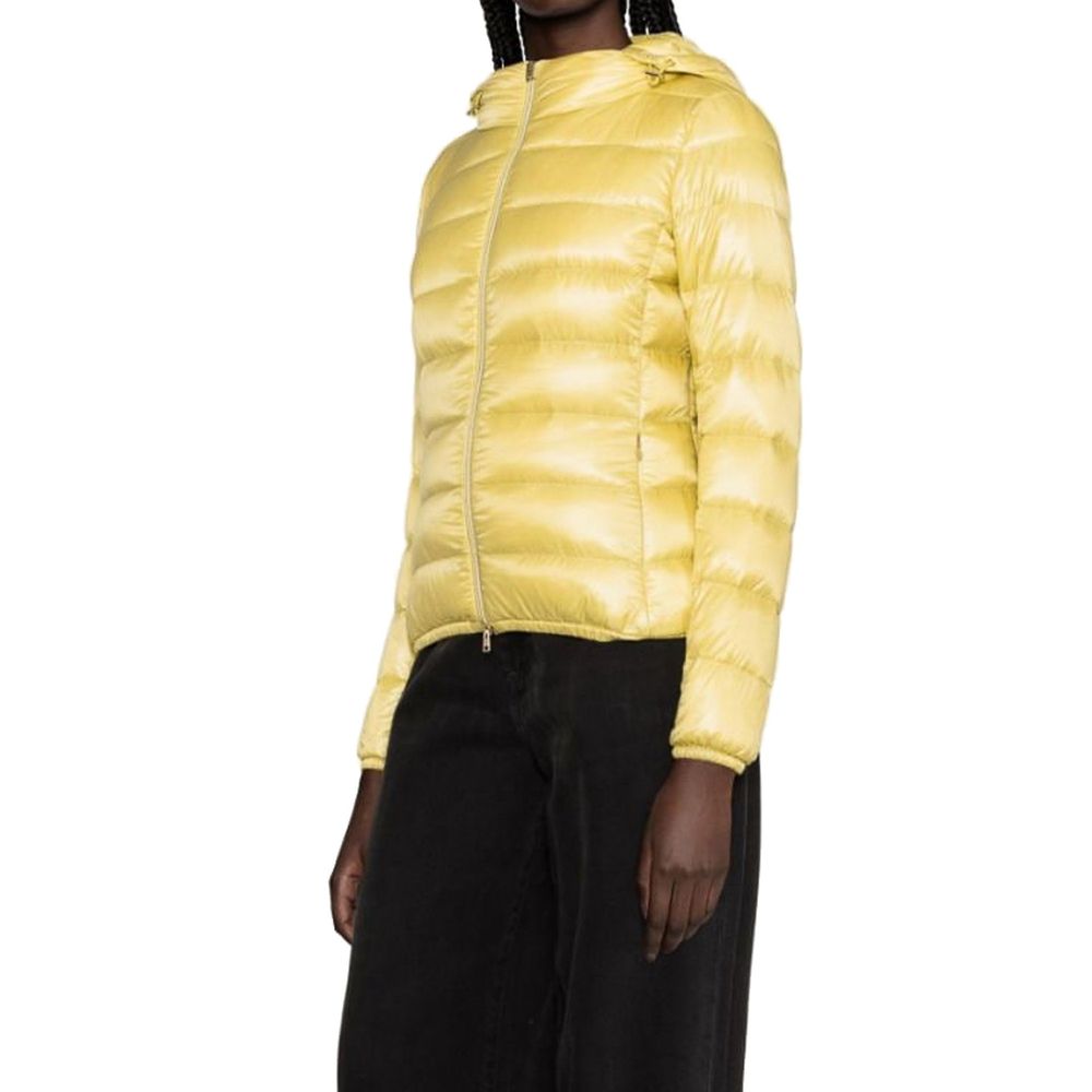 Herno Zweifarbige Polyamid-Jacke in voller Länge