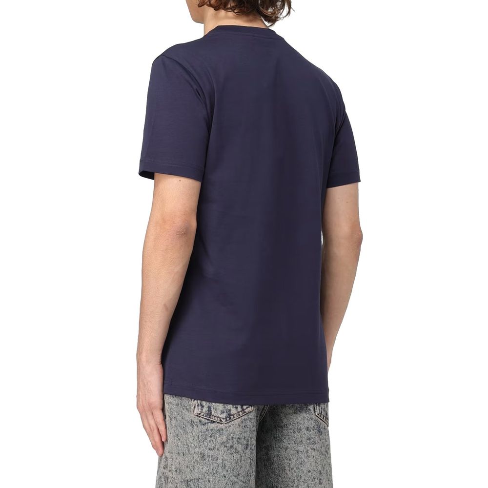 Marni Schwarzes Baumwoll-T-Shirt