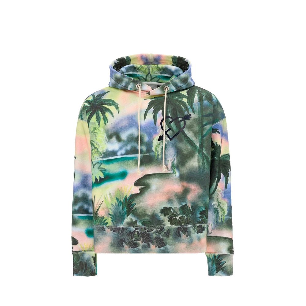 Palm Angels Two-Tone Cotton Jumper