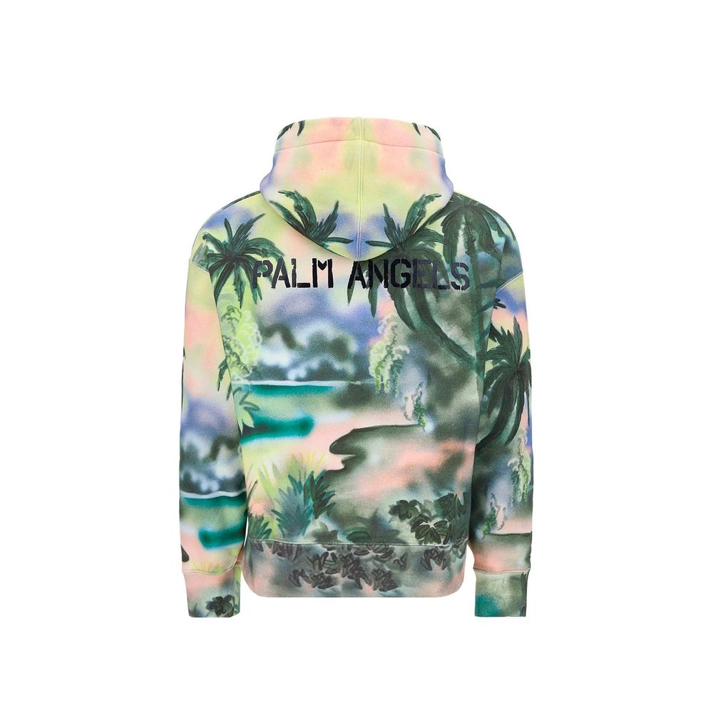 Palm Angels Two-Tone Cotton Jumper