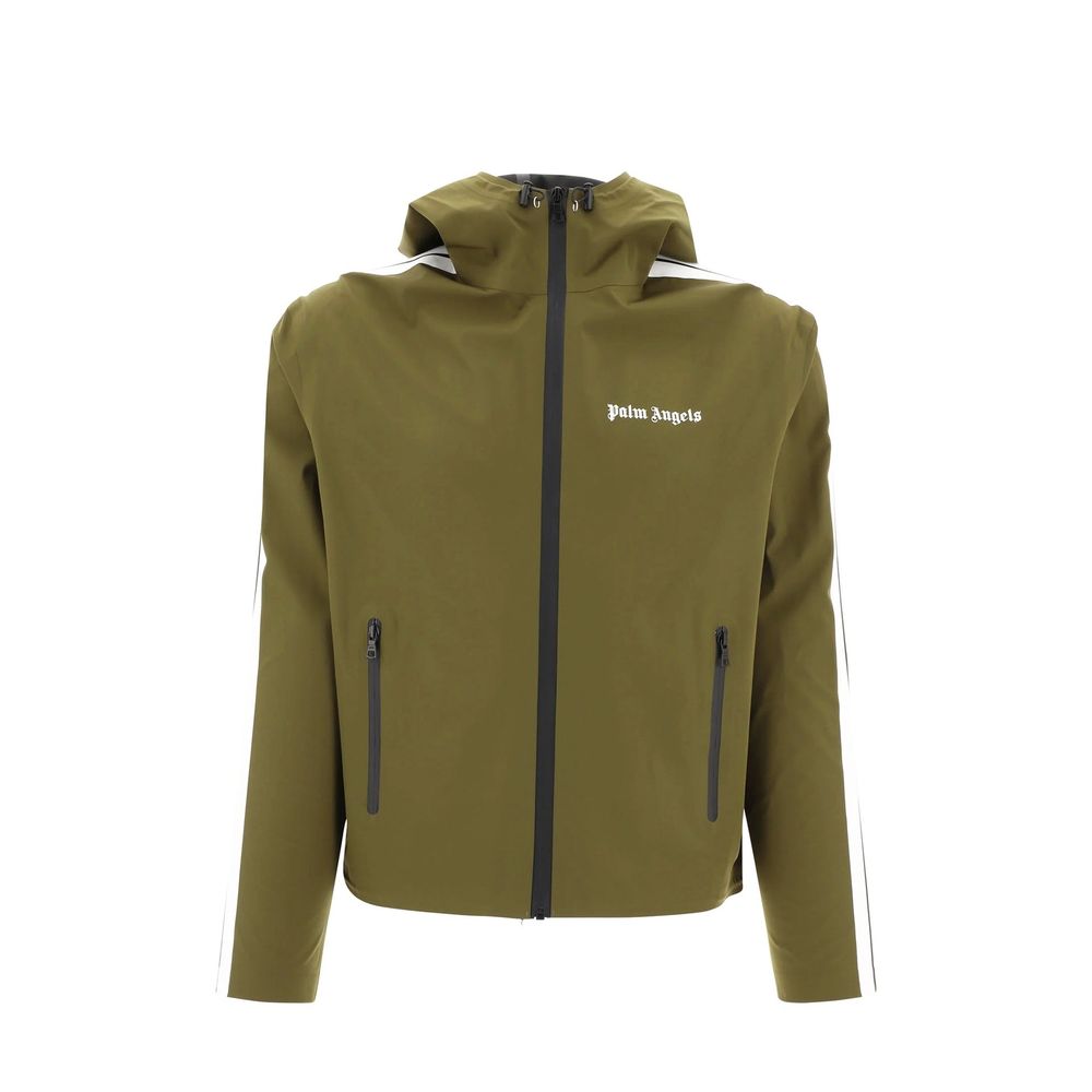 Palm Angels Full-Length Two-Tone Polyethylene Jacket