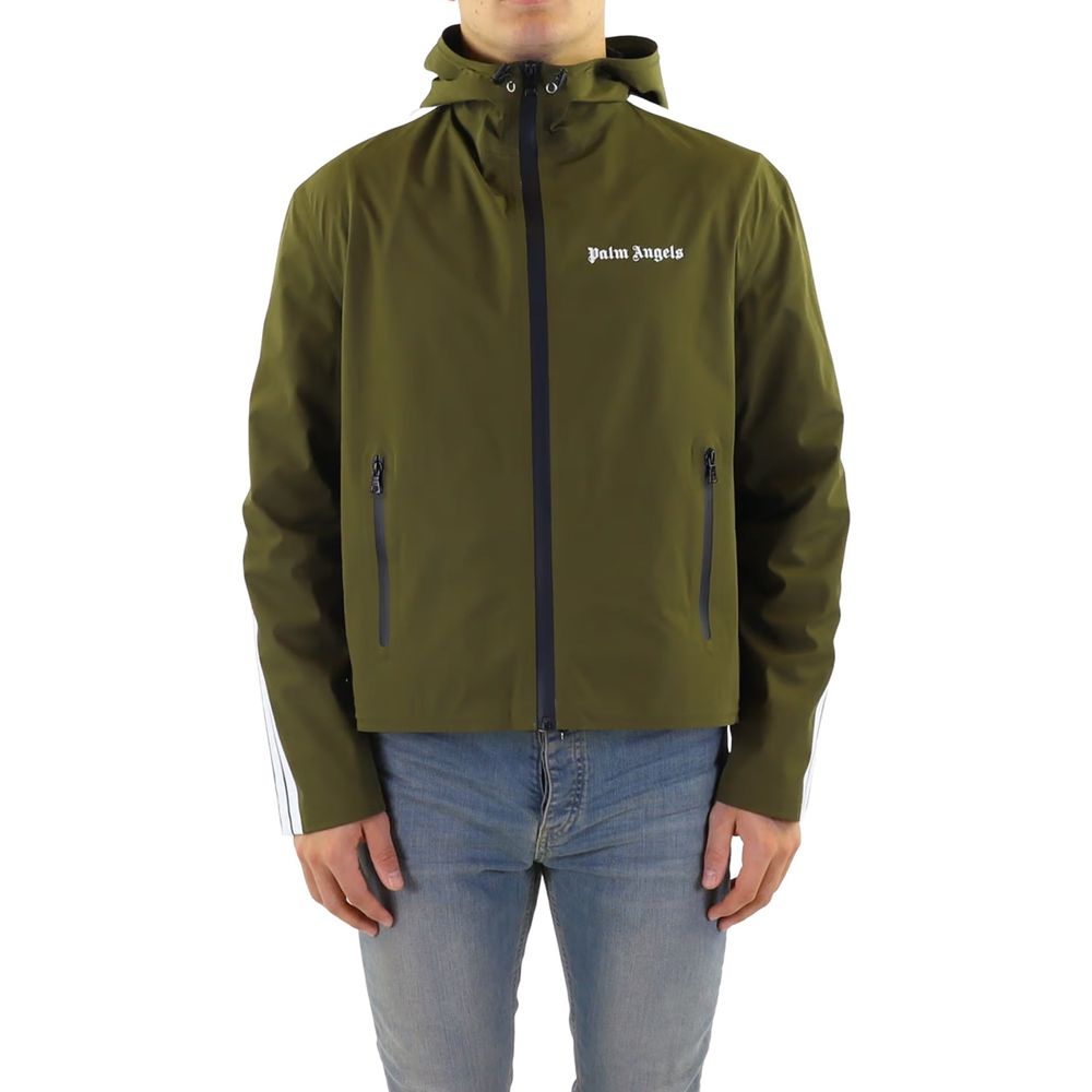 Palm Angels Full-Length Two-Tone Polyethylene Jacket