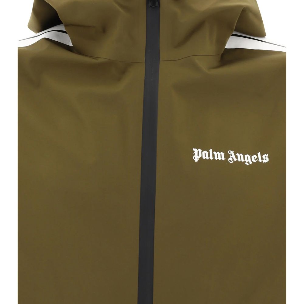 Palm Angels Full-Length Two-Tone Polyethylene Jacket