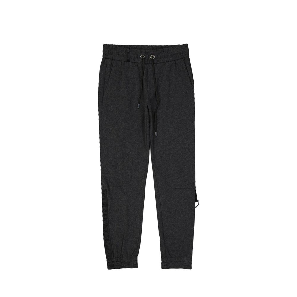 Philipp Plein Gray Cotton Joggers (Tracksuit Bottoms)