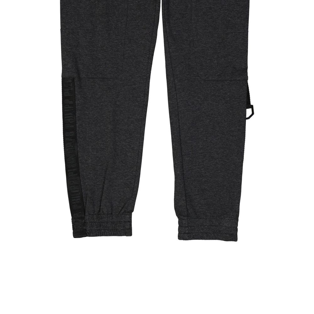 Philipp Plein Gray Cotton Joggers (Tracksuit Bottoms)