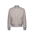 Salvatore Ferragamo Grauer Bomber aus Polyester