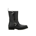 Stella McCartney Schwarze Schnürstiefel aus Polyester