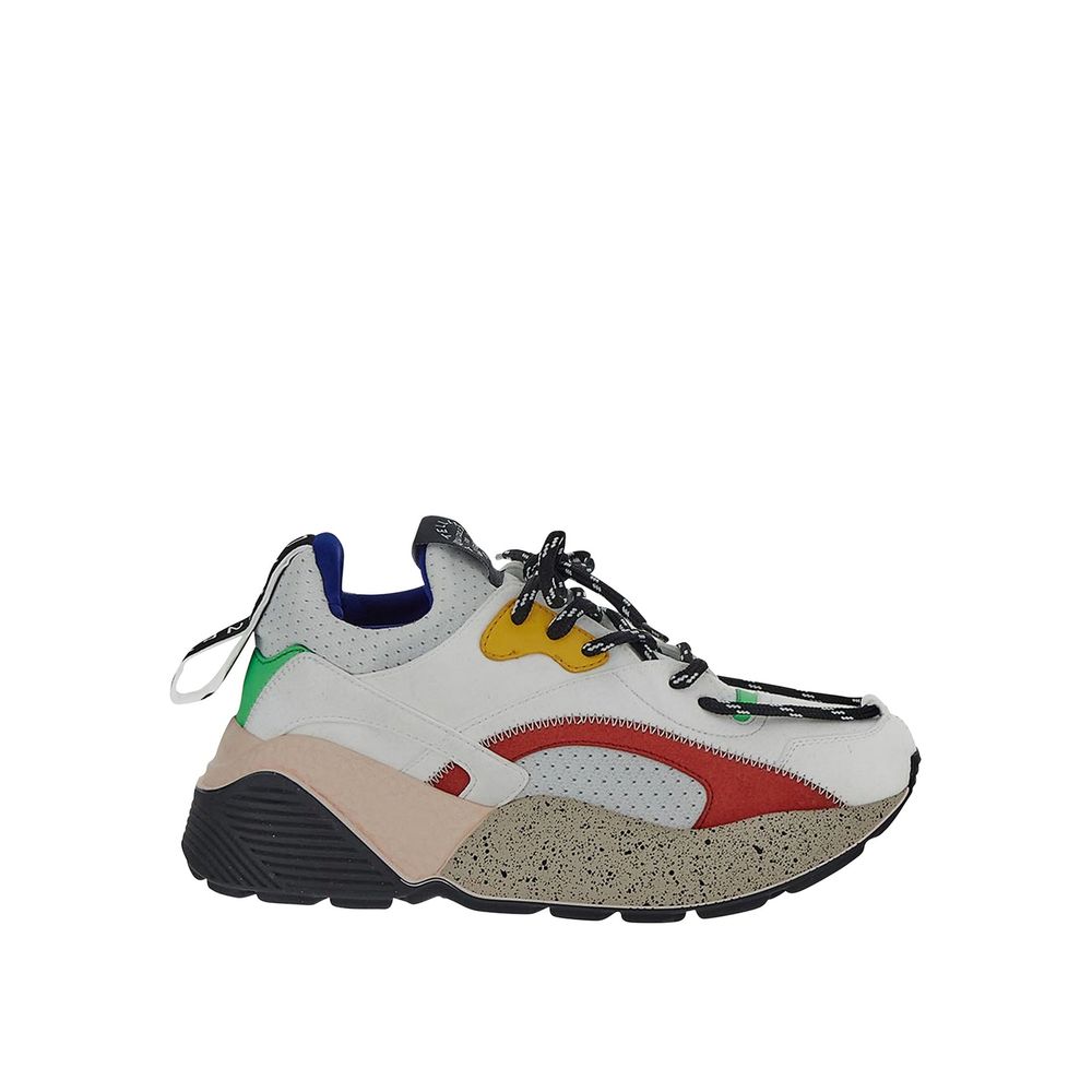 Stella McCartney White Chunky Sole Vegan Leather Sneakers