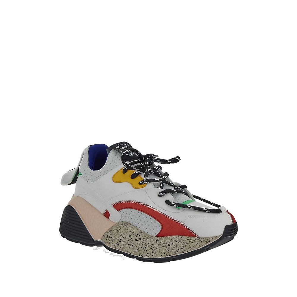 Stella McCartney White Chunky Sole Vegan Leather Sneakers
