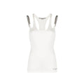 Stella McCartney Weiße Baumwoll-Tanktops