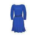Stella McCartney Blaues Viskose-Freizeitkleid