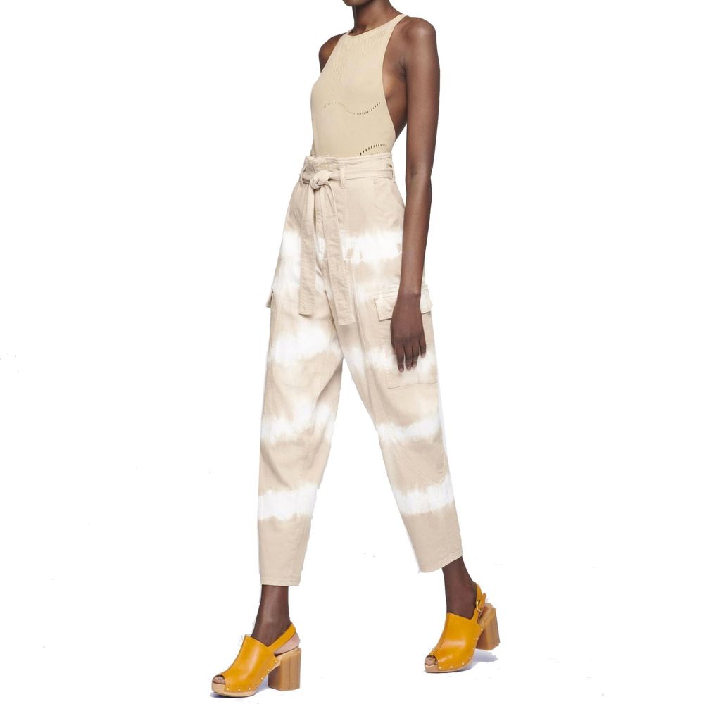 Stella McCartney Weiße Baumwoll-Jeans aus Denim