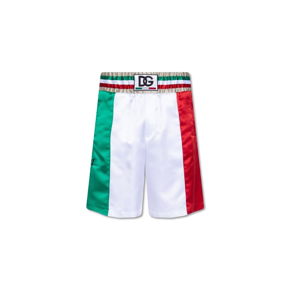 Dolce & Gabbana Weiße Shorts aus Polyester