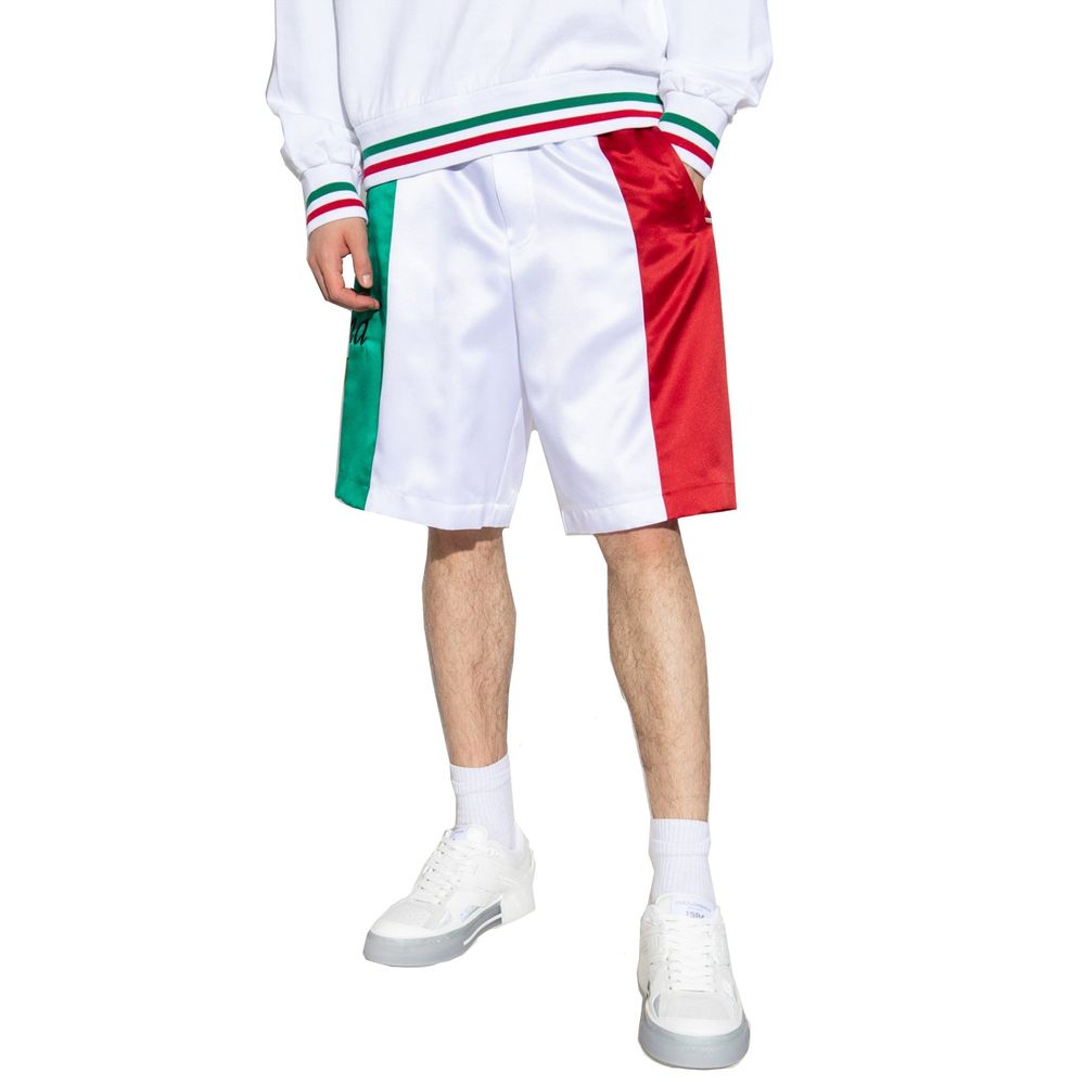 Dolce & Gabbana Weiße Shorts aus Polyester