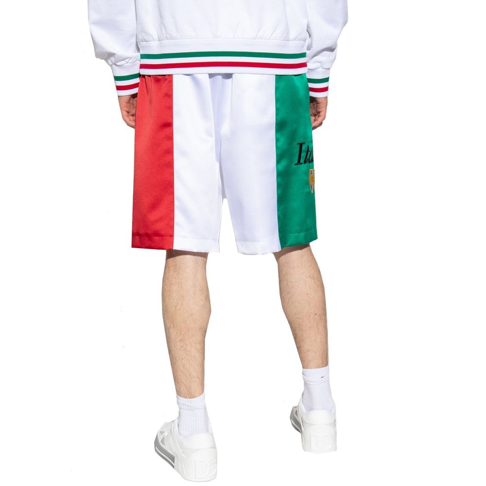 Dolce & Gabbana Weiße Shorts aus Polyester