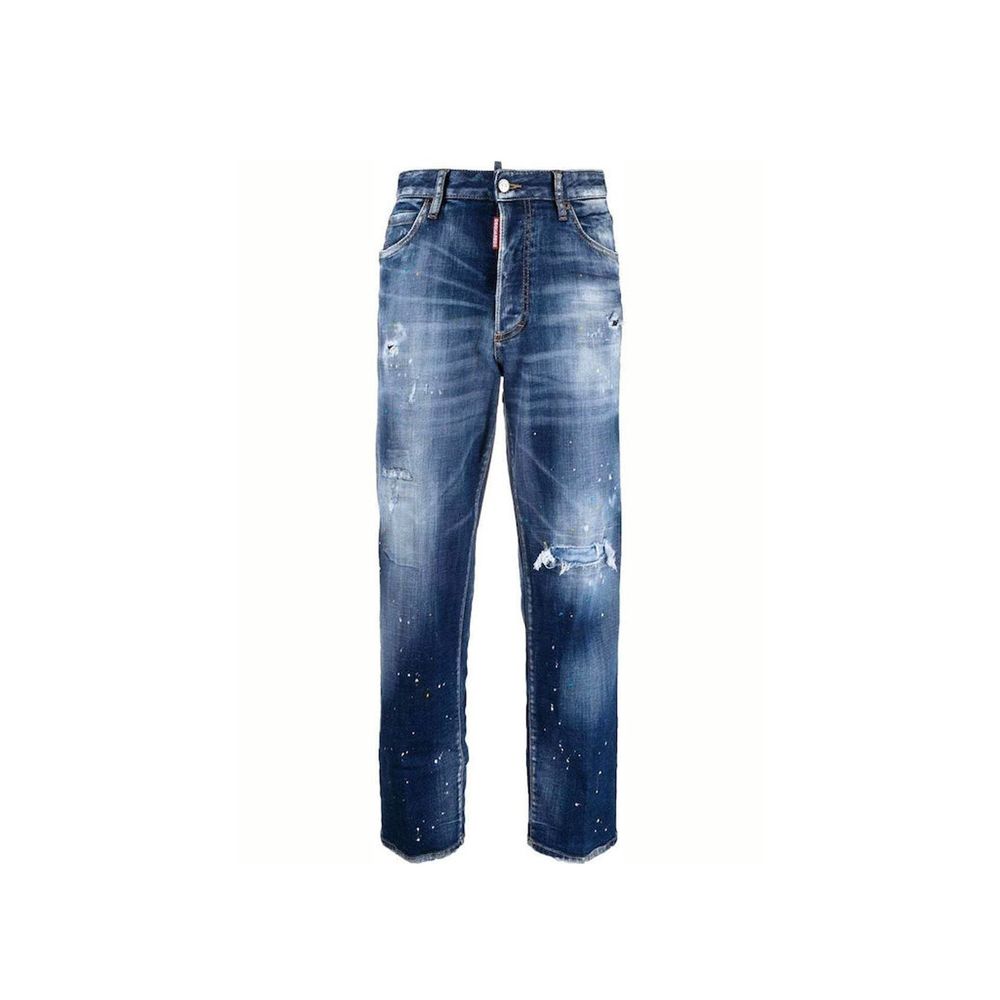 Dsquared² Blaue Baumwoll-Jeans Denim