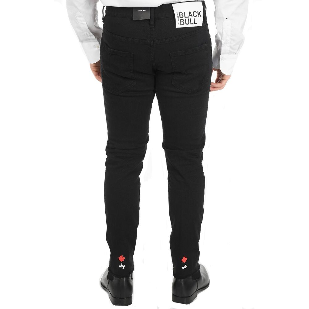 Dsquared² Schwarze Skinny Jeans aus Baumwolle