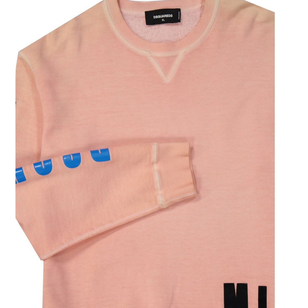 Dsquared² Orange Cotton Sweater