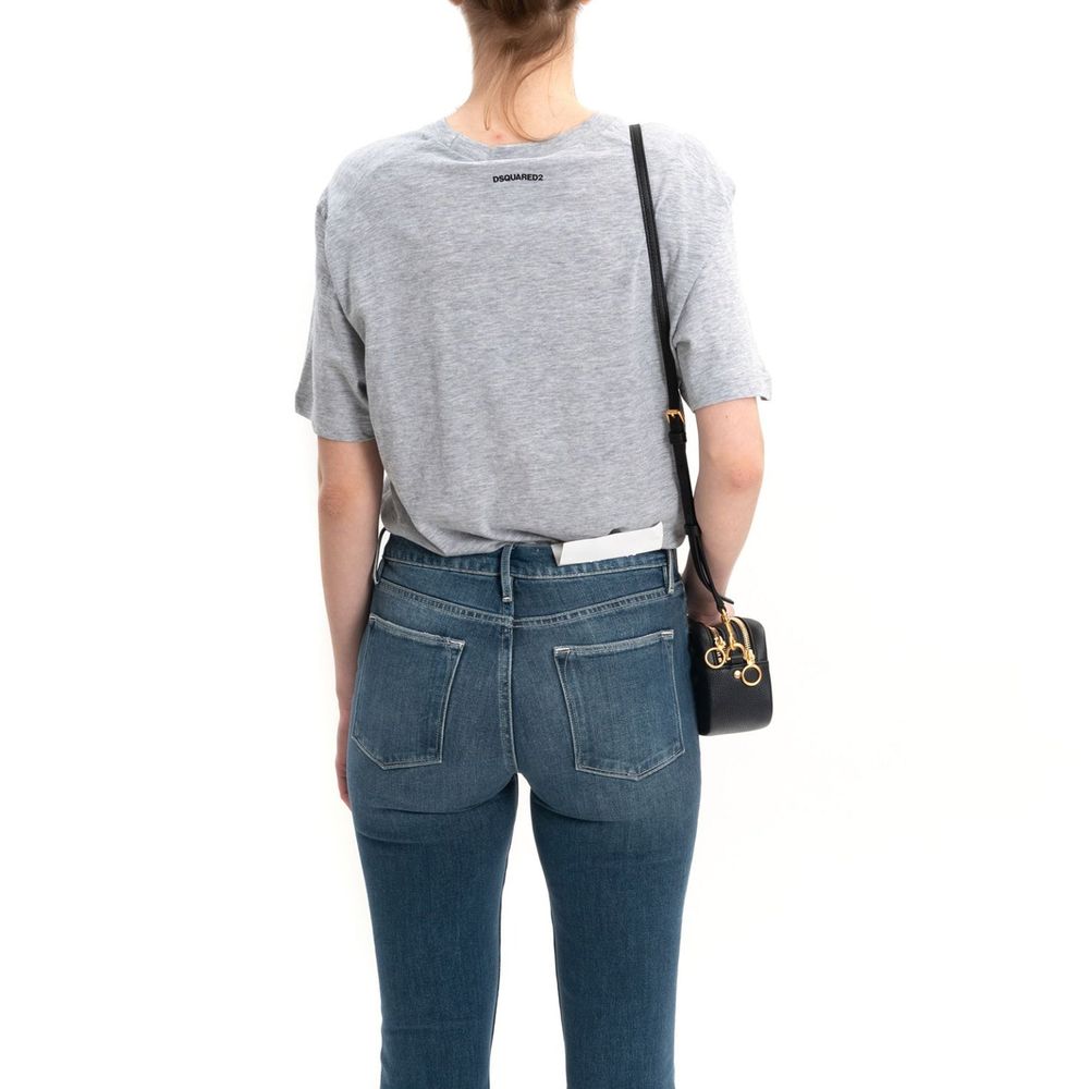 Dsquared² Grey Cotton T-Shirt