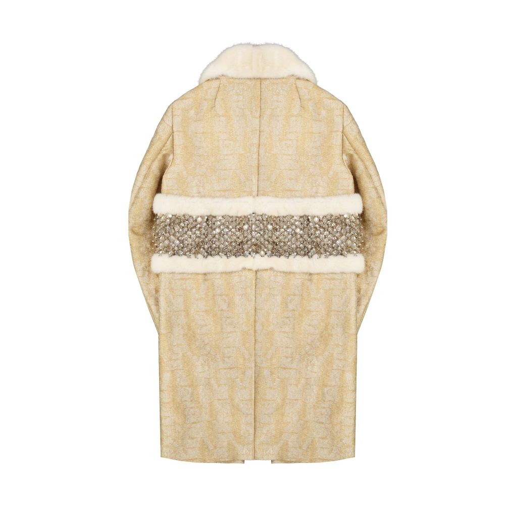Dsquared² Beiger Mantel aus Polyamid