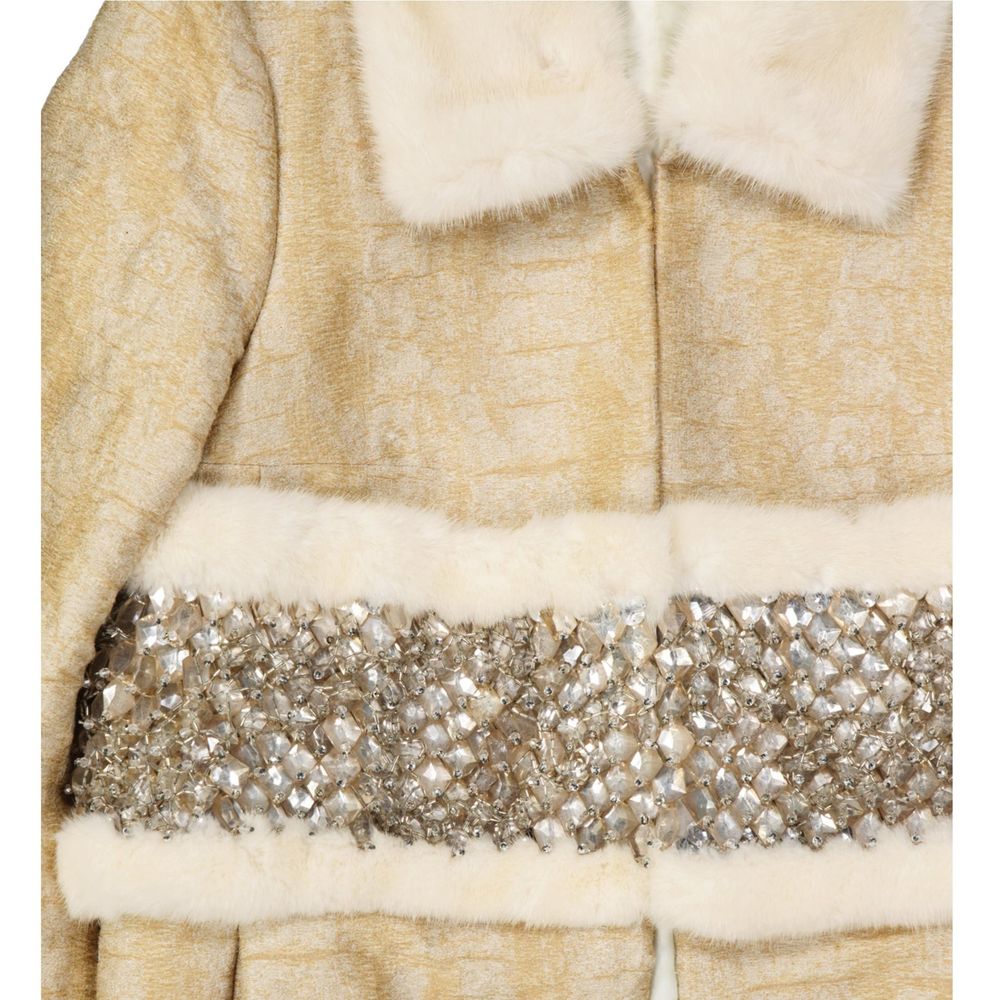 Dsquared² Beiger Mantel aus Polyamid