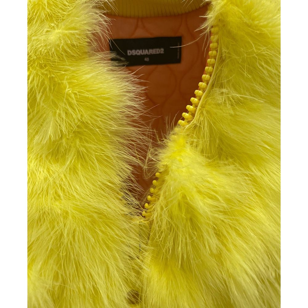 Dsquared² Two-Tone Feather Bomber Jacket