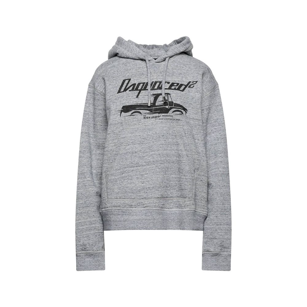 Dsquared² Grey Cotton Sweatshirt