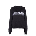Balmain Schwarzer Sweatshirt aus Mohair