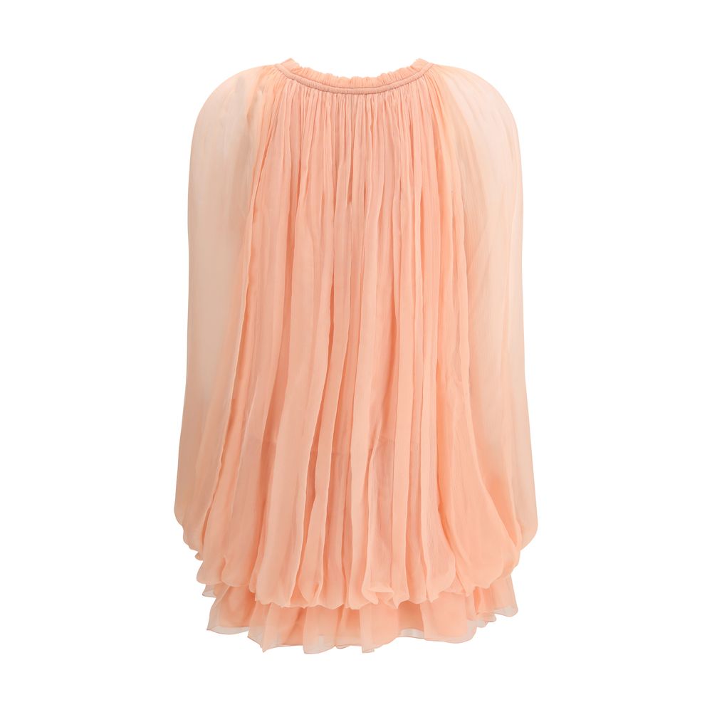 Chloé Mehrfarbiges Seiden-Freizeitkleid