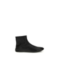 The Row Black Lambskin Ankle Boots Ovis Aries Aries