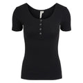 Pieces Schwarze Baumwoll-Tanktops