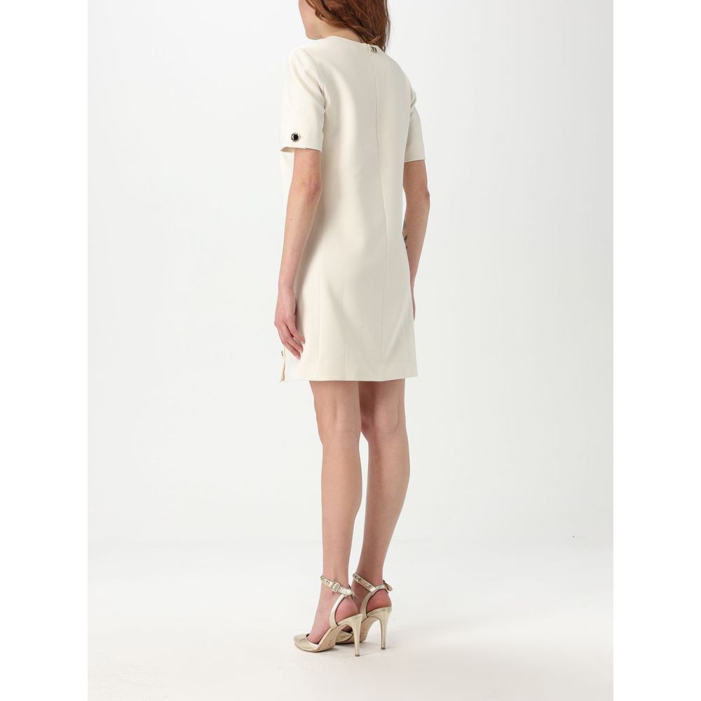 Twinset Perlen-Polyester-Freizeitkleid