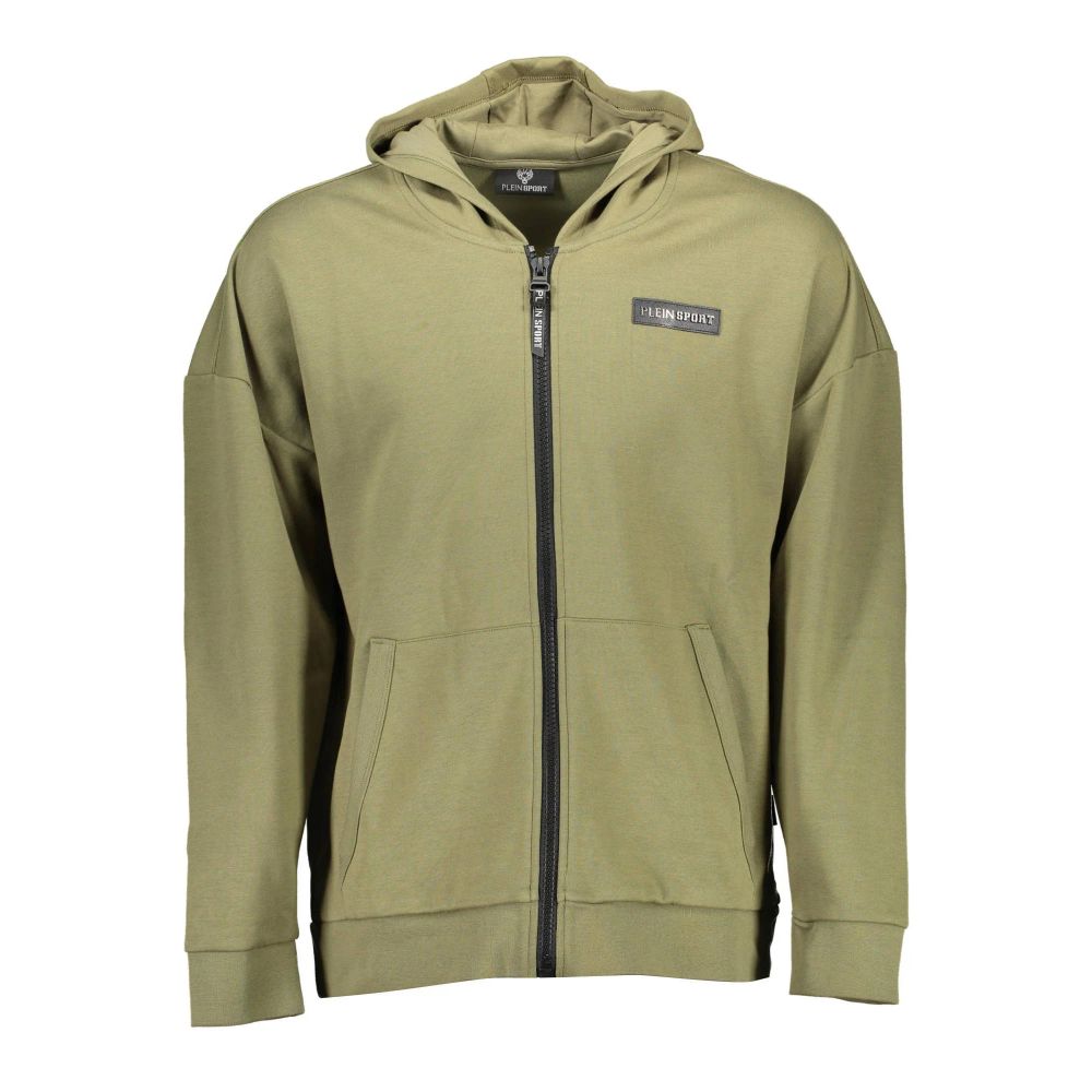 Plein Sport Zweifarbiger Baumwollpullover