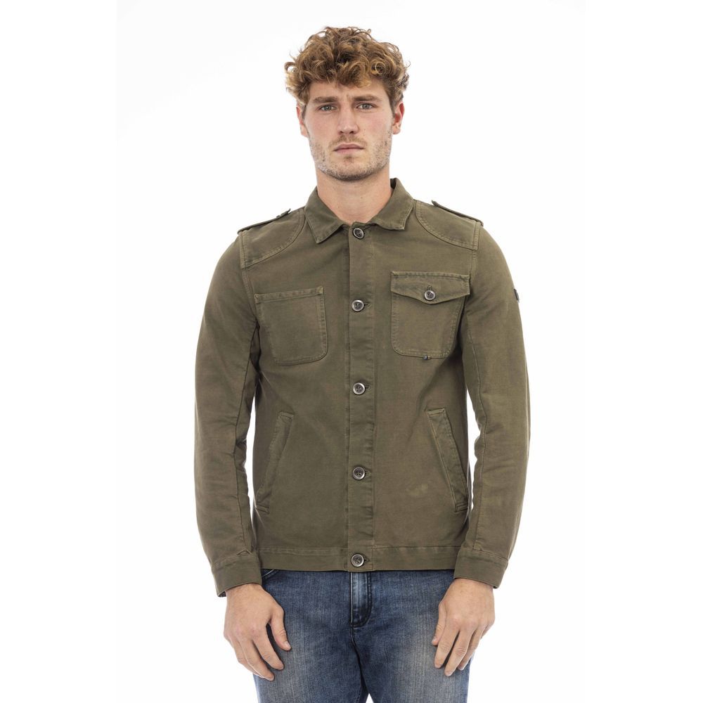 Distretto12 Two-Tone Cotton Coat