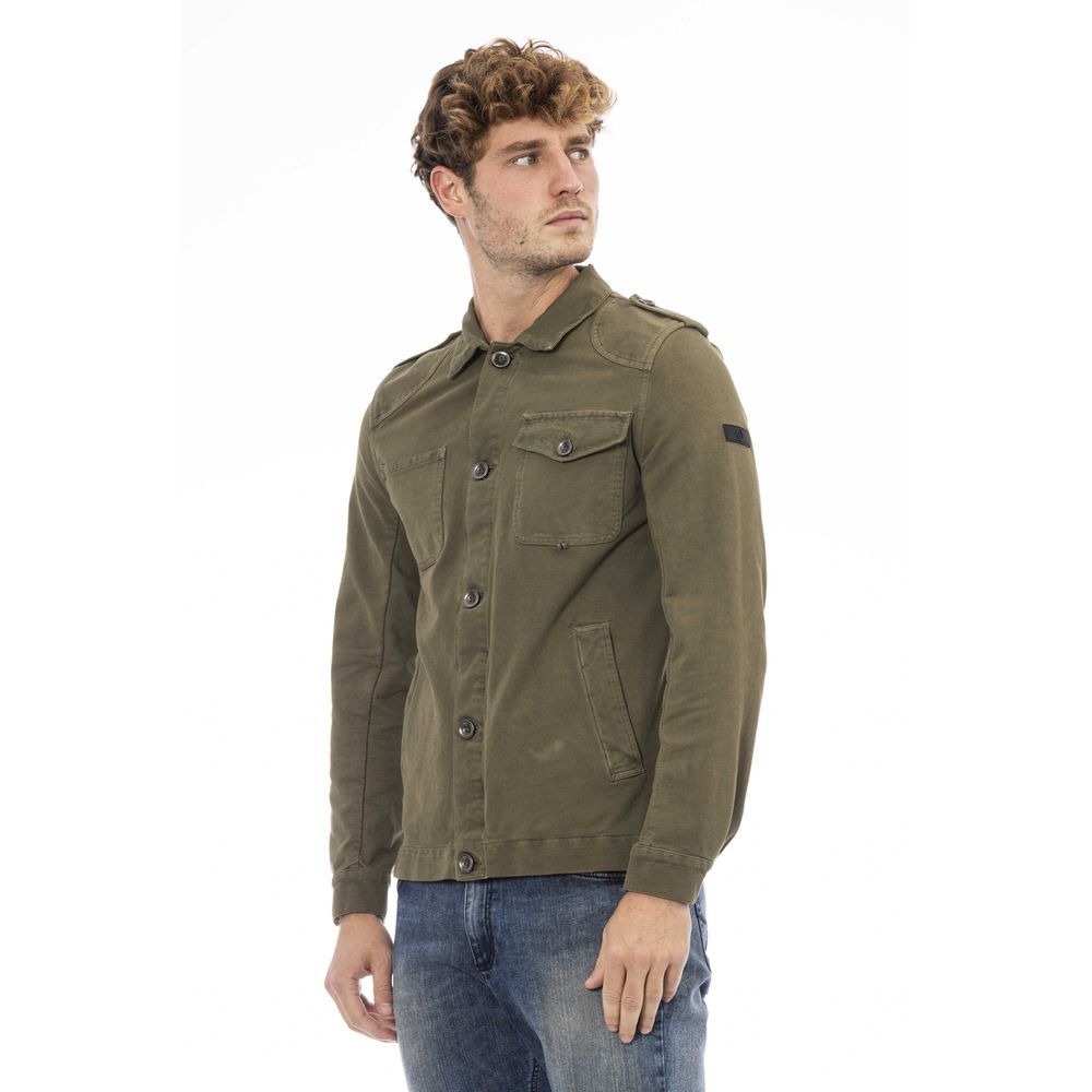 Distretto12 Two-Tone Cotton Coat