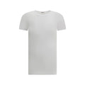 Brunello Cucinelli Weißes Baumwoll-T-Shirt