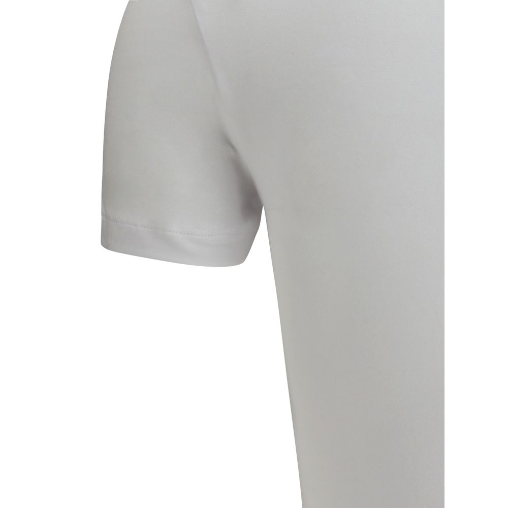 Brunello Cucinelli Weißes Baumwoll-T-Shirt