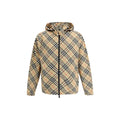 Burberry Mehrfarbige Shell-Jacke aus Polyester