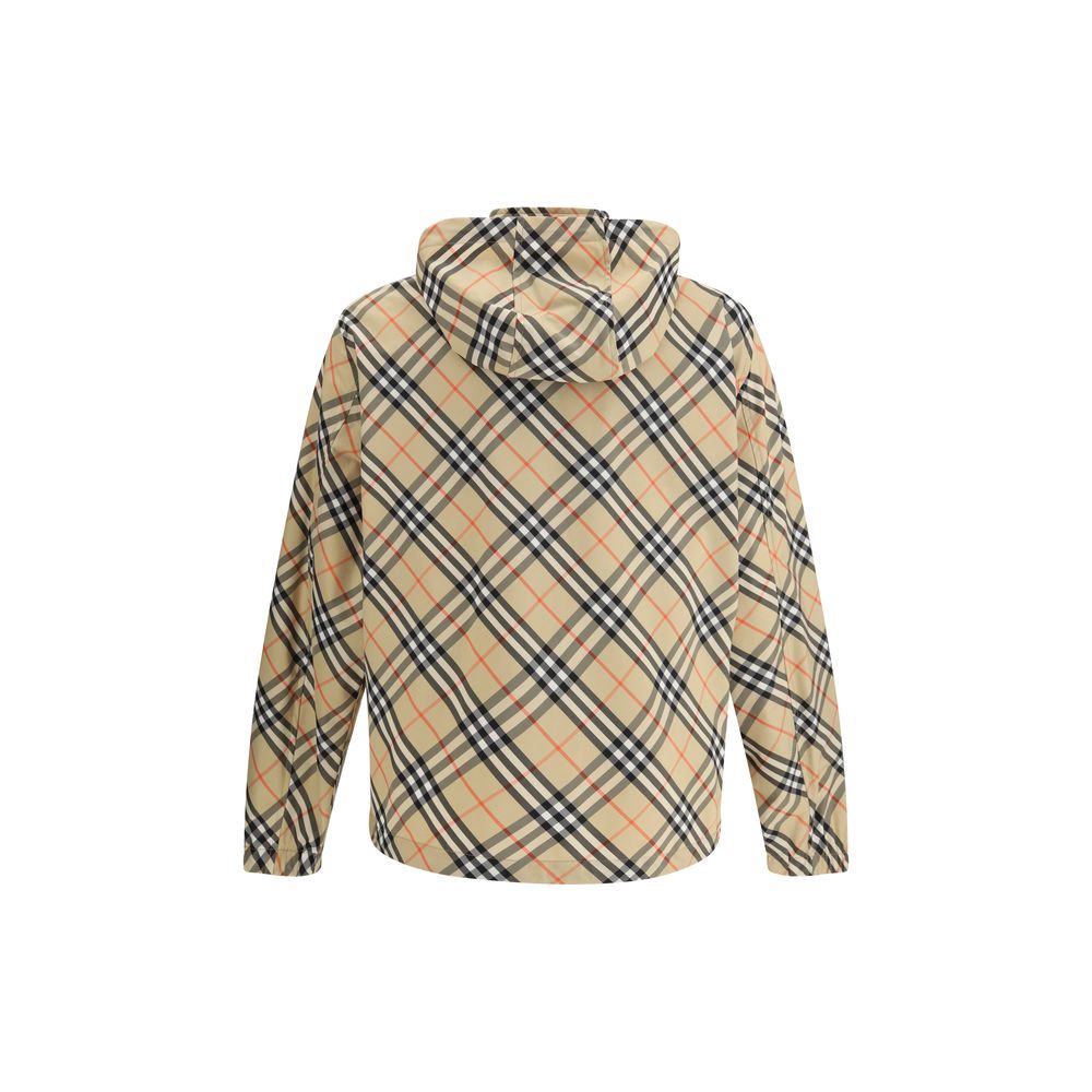 Burberry Mehrfarbige Shell-Jacke aus Polyester