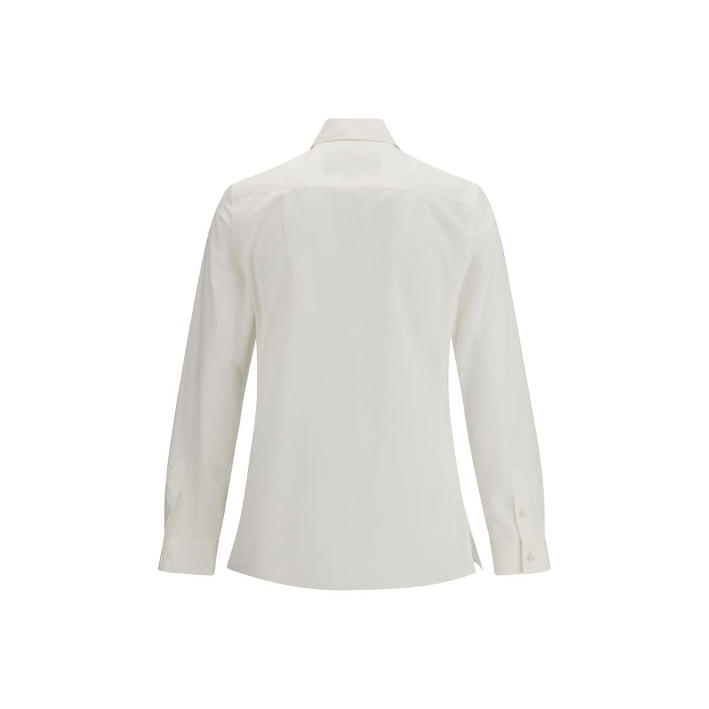 Valentino White Cotton Shirt