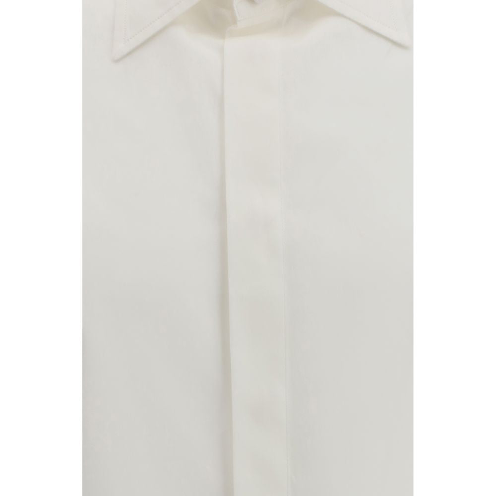 Valentino White Cotton Shirt