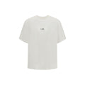 MM6 Weißes Baumwoll-T-Shirt
