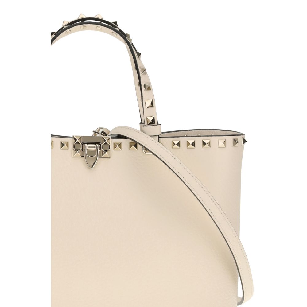 Valentino Garavani Multicolor Calf Leather Bos Taurus Schultertasche