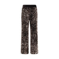 Ella Multi-colored leisure trousers made of polyamide