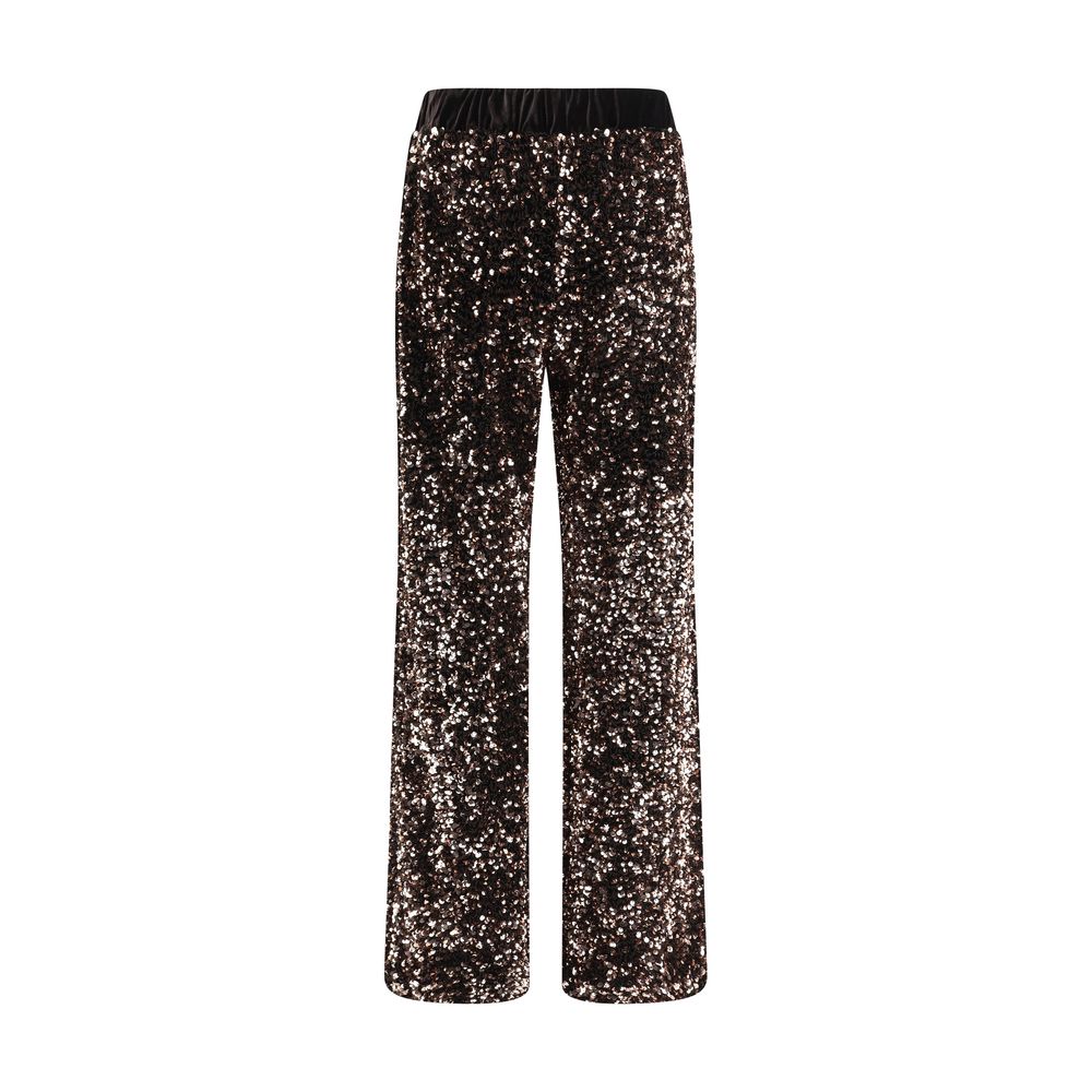 Ella Multi-colored leisure trousers made of polyamide