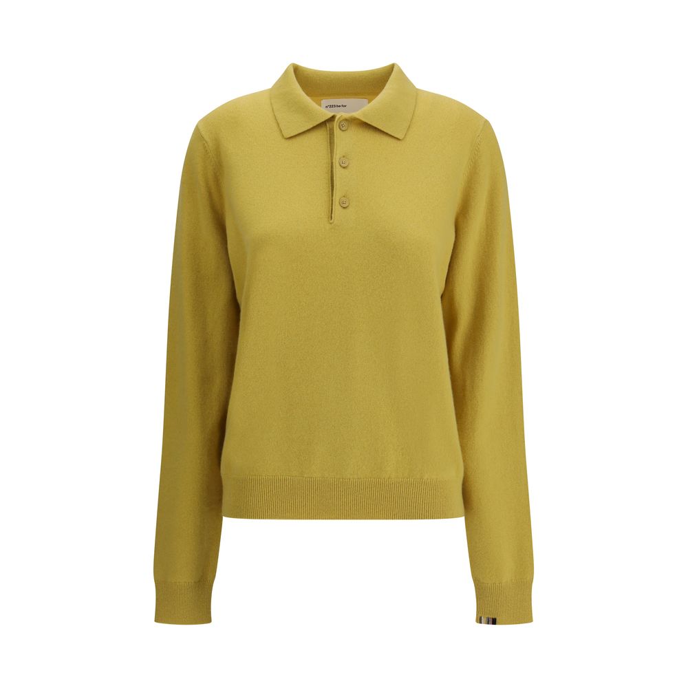 Extreme Cashmere Two-tone Cashmere Sweater