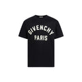 Givenchy Schwarzes Baumwoll-T-Shirt